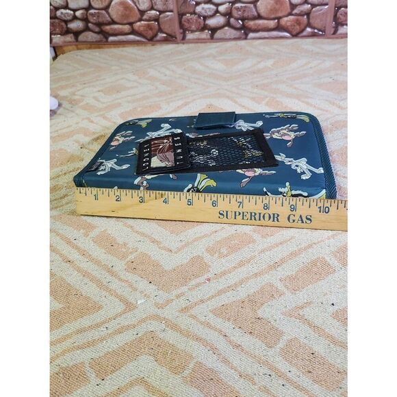 Vtg Looney Tunes 3 Ring Binder Green Bugs Bunny Taz Daffy 1998 #A53 - Picture 9 of 12